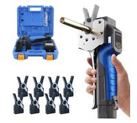 Kit d'outils d'extension de tuyau électrique - Outil évasé rechargeable avec 8 matrices pour tuyaux en cuivre et aluminium