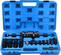 Kit d'outils d'extraction d'injecteur diesel, adaptateur de rampe commune, kit de 14 pièces, connecteur sphérique