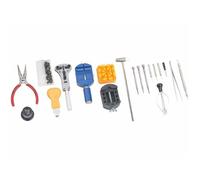 Kit d'outils d'horloger - AGT - 19 outils - Réparations montres - Sacoche incluse - Métal