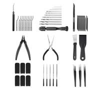 Kit d'Outils d'impression 3D,Fournitures de Post-Traitement Complètes | Kit D'Accessoires pour Imprimante 3D,pour Débutants Professionnels Amateurs Ingénieur Atelier Maison Studio Salle de Classe
