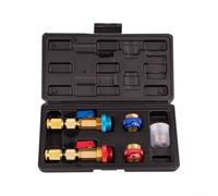 Kit d'outils d'insert de noyau de valve de voiture R134a pour r1234yf haute pression basse pression purgeur en acier au carbone durable voiture climat entretien ajustement
