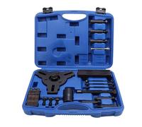 Kit d'outils d'installation de dissolvant de transmission à double embrayage à sec, ensemble d'outils de transmission d'embrayage en acier professionnel, kit portable de 22 pièces