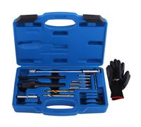 Kit d'Outils Extracteur Bris¿¿ Endommag¿¿ Bougie de Pr¿¿chauffage R¿¿paration M8 M10 Coffret Outillage