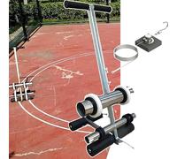 Kit D'Outils Marquage De Terrain De Basket-Ball, Machines à Tracer Les Lignes De Terrain De Jeu, Outil De Marquage De Ligne De Bande, Largeur RéGlable Pour AlléE, Asphalte Ou BéTon,A