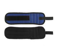 Kit d'outils multifonction avec bracelet magnetique et 2 aimants (bleu roi)