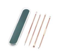 Kit d'outils multifonction pour enlever les points noirs et l'acné en acier inoxydable de qualité supérieure pour enlever les points blancs