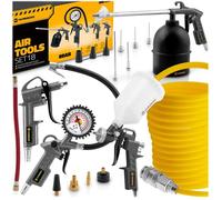 Kit d'outils pneumatiques de 18 pièces pour le compresseur Humberbg HM-256