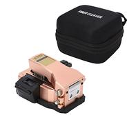 Kit d'outils pour couperet de Fibre Couteau de Coupe Automatique de câble Optique FTTH de Haute précision avec boîte à déchets pour techniciens en Fibre Optique Or Rose Conception