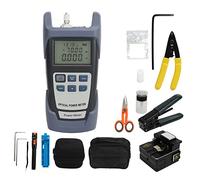 Kit d'outils pour fibre optique, wattmètre optique, localisateur visuel de défauts, coupe-fibre, dénudeur de câble, kit d'outils de terminaison FTTH