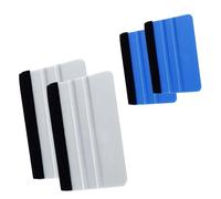 Kit D'Outils Pour Film Vitre Teintée Voiture - Kit De Raclettes Avec Bordure En Feutre Pour L'Application De Films Adhésifs Sur Les Voitures Et Les Vitres, Adapté Pour Les Autocollants, Les Logos Et L