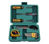 Kit d'outils pour hommes - Kit complet d'outils ménagers, kit d'outils de réparation à la main, boîte à outils durable avec outils multifonctions pour la réparation à la maison et le bricolage
