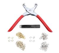 Kit D'outils pour œillets de 12 Mm, Pince à œillets, Pince à Presse à œillets Manuelle avec 320 œillets, Rondelles, Pince Perforatrice pour la Réparation de Vêtements, Fabricant
