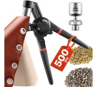 VEVOR Kit outils pour œillets métalliques avec pince à œillets 500 pièces 6 mm