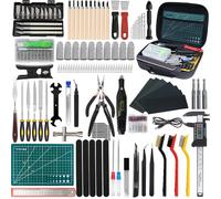 Kit d'outils pour Imprimante 3D, 202 PCS Accessoires pour Imprimante 3D avec Kit de Nettoyage de Buse, Outils d'ébavurage et de Démontage, Outils de modèle 3D pour le Retrait, Nettoyage, Finition
