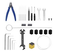 Kit d'Outils pour Imprimante 3D Bambu Lab, Kit d'Entretien Comprenant Chaussette en Silicone Tube PTFE llen Tournevis et Plus Encore pour Bambu Lab X1/X1C/X1E/P1P/P1S