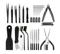 Kit d'outils pour imprimante 3D - complet pour multi-usages | outil de perceuse et grattoir pour imprimante 3D - pour ingénieurs, amateurs, débutants, studio à domicile, laboratoire, salle de classe