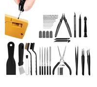 Kit D'Outils pour Imprimante 3D - Découpe De Filament Polyvalente | Grattoir et Perceuse pour Imprimante 3D,pour Débutants Professionnels Amateurs Ingénieur Atelier Maison Studio Salle de Classe