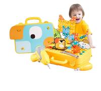 Kit d'outils pour , Jeu Multifonction réaliste avec Facteur Amusant - Jouet pour Filles mécaniciens Voiture Jardin Temps Famille école Maison Quotidien