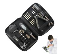 Kit D'outils pour la Maison 27 Pièces d'Accessoires de Réparation | Avec Boîte en Fer pour l'Ensemble d'Outils de Maison pour l'Entretien Ménager Salle de Bain et Chambre à Coucher