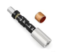 Kit d'outils pour le démontage et le montage de bagues amortisseurs arrière VTT compatibles avec les types DU et roulements à aiguilles (argent)