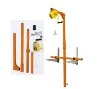 Kit d'outils pour l'installation de climatiseurs - Support de Montage 3 CV et treuil autobloquant de 25 m pour Les réparations et installations en Haute Altitude - Équipement de Levage indis