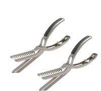 Kit d'outils pour retirer les membranes de nervures en acier inoxydable, l'outil ultime de préparation des côtes pour les amateurs de barbecue, design ergonomique pour un retrait facile de membrane