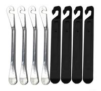 Kit d'outils pratiques pour vélo - Sélection complète de huit démonte-pneus adaptés à différents vélos