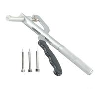 Kit d'outils professionnel pour enlever les maillons de bracelet de montre avec pince perforatrice pour réparation de bracelet de montre et de bracelet avec broches supplémentaires en acier