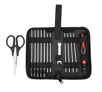 Kit d'outils RC Portable, Durable, antidérapant, résistant à l'usure, haute dureté pour voitures télécommandées, navires, hélicoptères, Drones