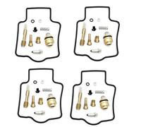 Kit d'outils réglage carburatters Kit De Réparation Carburateur Moto pour, pour ZX1100 C1-C4, pour ZZR1100 D1-D5, ZZR, Joint Pointeau, Vis d'air(Couleur2)