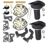 Kit d'outils réglage carburatters Kit De Réparation Carburateur pour Virago XV535 XV500, Pièces Flotteur, Diaphragme, Coupelle D'huile, Gicleur(Couleur 4)