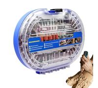 Kit d'outils rotatifs | 276 accessoires avec étui de transport inclus - d'outil rotatif,pour couper, sculpter, polir, percer, graver et réparer à la maison facilement