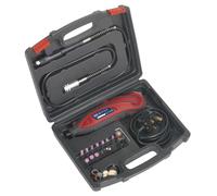 Kit D'Outils Rotatifs Et D'Engraveur Multipurpose Sealey 40 Pièces 230V E540