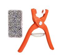 Kit d'outils Setter - Kit de fermeture à pression en métal | Outil de avec poignée ergonomique pour sacs à dos, casquette