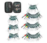Kit d'outils terminaux | Extracteur de broches | Kit éjecteur terminal pour voiture | 172 x prises électriques Kit d'outils pour retirer les broches - Extracteurs de broches