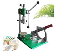 Kit d'ouverture de noix de coco avec 3 poignées, machine d'ouverture verticale pour une utilisation efficace et rapide dans les hôtels et les restaurants, facile à nettoyer