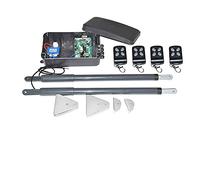 Kit d'ouverture de portail 20 0KG Automatique Dual Bras Electric Swing Porte Porte Ouvre-opérateur Moteur Actionneur de moteur Swing Porte Ouvre-porte for le contrôle d'accès(Kit 1)
