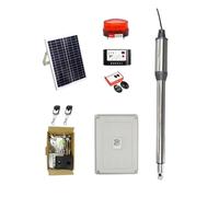 Kit d'ouverture de portail à battant simple - 2 télécommandes GRATUITES, voiture/kit solaire/verrouillage en option(Kit g)