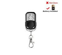 Kit d'ouverture de portail, AC 10 Amp 220 0W 4CH 433M Hz Rf à distance sans fil commutateur de commande de contrôleur de relais récepteur for Garage Porte LED Ampoule(1B)