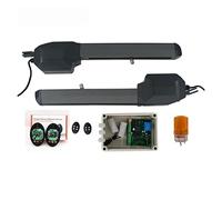 Kit d'ouverture de portail, Actionneur linéaire électrique 500kgs système de moteur de moteur ouvre-porte pivotant automatique for la sécurité à la maison/ferme/Garage/entreprise(Kit 2)