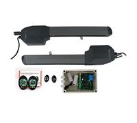 Kit d'ouverture de portail, Actionneur linéaire électrique 500kgs système de moteur de moteur ouvre-porte pivotant automatique for la sécurité à la maison/ferme/Garage/entreprise(Kit 1)
