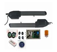 Kit d'ouverture de portail, Actionneur linéaire électrique 500kgs système de moteur de moteur ouvre-porte pivotant automatique for la sécurité à la maison/ferme/Garage/entreprise(Kit 5)