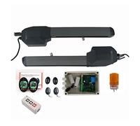 Kit d'ouverture de portail, Actionneur linéaire électrique 500kgs système de moteur de moteur ouvre-porte pivotant automatique for la sécurité à la maison/ferme/Garage/entreprise(Kit 4)