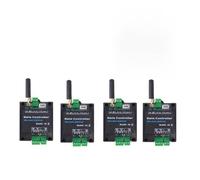 Kit d'ouverture de portail, Contrôle d'accès à distance sans fil Téléphone portable Ouvre-porte à distance Volets de porte de garage Contrôleur(4PCS GSM 4G)