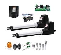 Kit d'ouverture de portail électrique - Moteur automatique robuste avec matériel complet pour installation d'allée et de clôture