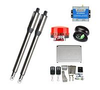 Kit d'ouverture de portail Ouvre-portail battant automatique 300kg avec WIFI Contrôle de la télécommande Contrôle de l'accès moteur de l'opérateur de porte battante électrique électrique(Kit 5)
