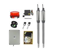 Kit d'ouverture de portail, Ouvre-porte automatique à double battant, ouvre-porte électrique avec télécommande for porte industrielle et résidentielle(PKM C01 O)