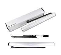 Kit d'ouverture de portail Smart Home Automatic Swing Porte ouvre-porte Close -er Garage Garage Opérateur de capteur en option Télécommande Grande Gate Moteur(blanc)