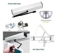 Kit d'ouverture de portail, Smart Home Automatic Swing Porte ouvre-porte Close -er Garage Garage Opérateur de capteur en option Télécommande Grande Gate Moteur(Multicolor)