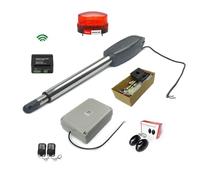 Kit d'ouverture de portail, WIFI Controls PKM-C02 Kit d'ouvre-porte automatique solaire robuste for allée for portails battants jusqu'à 15 pieds(Wifi control kit)
